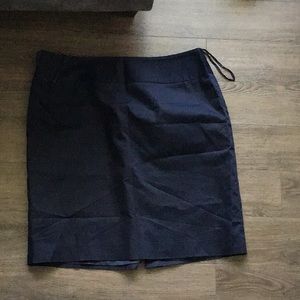 Navy Blue Skirt